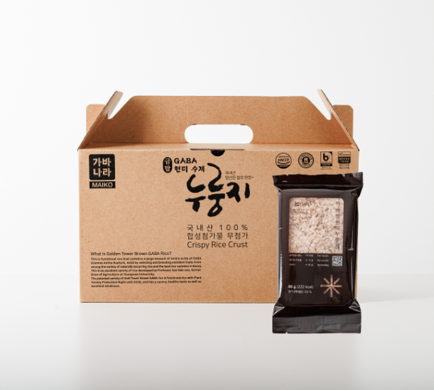 [마이코] 국내산 가바 현미쌀 수제 누룽지 900g